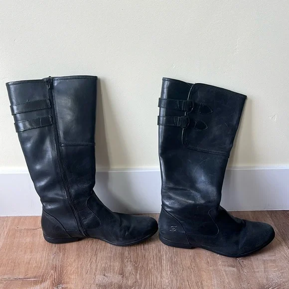 Born | Jordyn Black Riding Boots - Picture 1 of 7